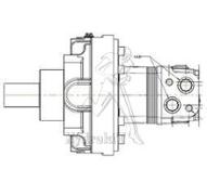 Danfoss/White Motor OMS + Bremse, 50cc, zyl. Welle 32mm, Danfoss Code 11238911