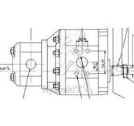 Pompe hydraulique Manitou MLT628 728 - Origine