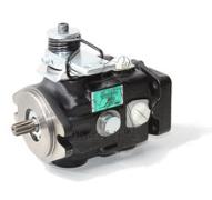 Pompe à pistons circuit fermé 7cm3/tr - commande manuelle - SAE-A - 9 Dents - PTO
