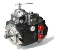 Pompe à pistons circuit fermé 20cm3/tr - commande manuelle - SAE-B - 15 Dents - PTO 9dents