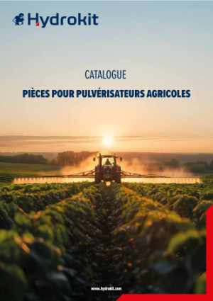 Catalogue pour pièces pulvérisateurs agricoles