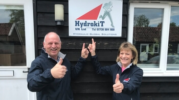 Dave and Berit of Hydrokit UK