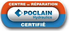 Hydrokit est certifié Centre de réparation Poclain Hydraulics