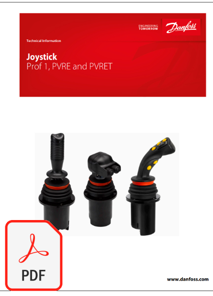 Technical Information Joysticks Danfoss PROF1