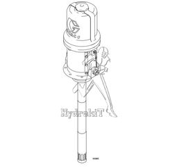 Kit Riparazione Pompa Inferiore GRACO 241623 Per Pompa FIREBALL 300 (50:1)
