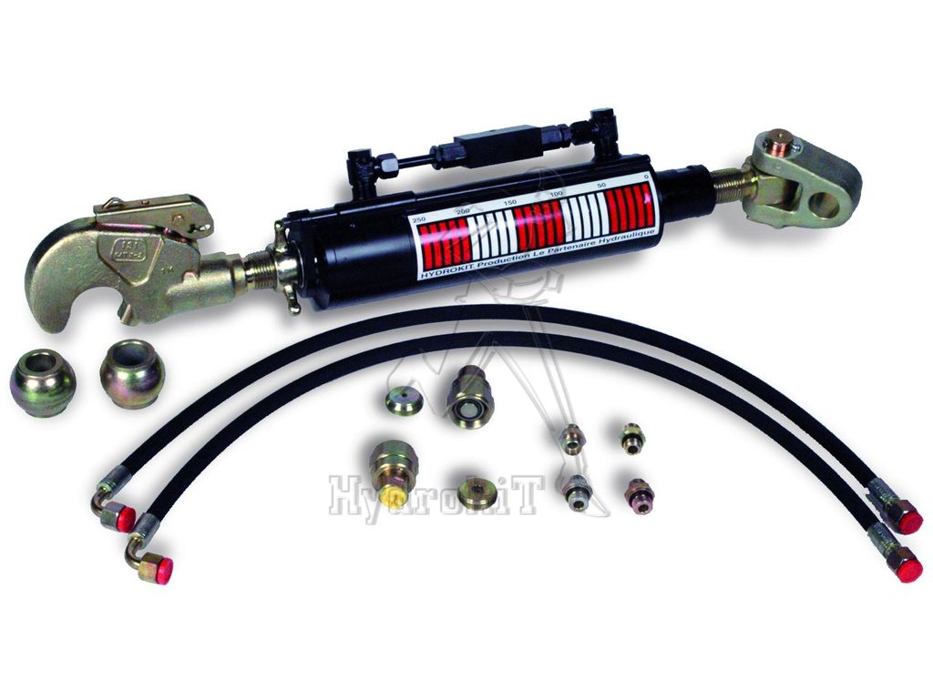 Troisième Point Hydraulique 550-755mm Avec Bloc De Blocage - Pour Tracteurs