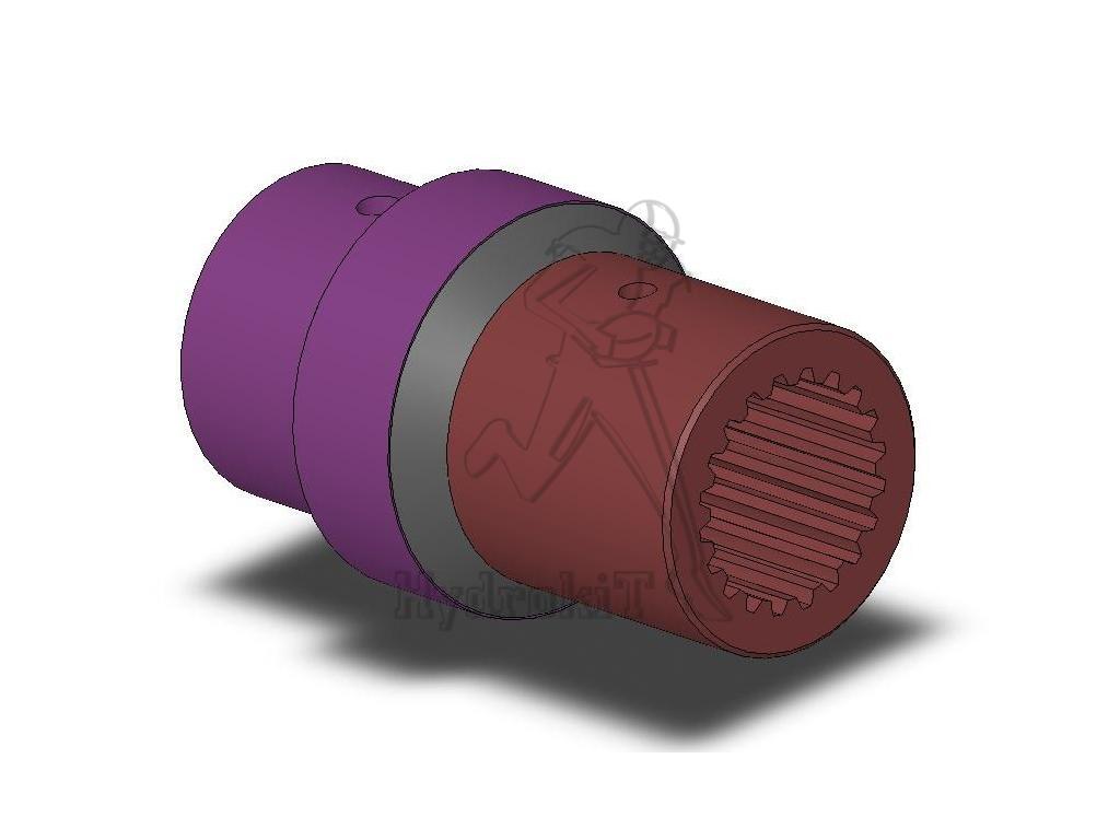 Manchon cannelé prise de force SAE 1