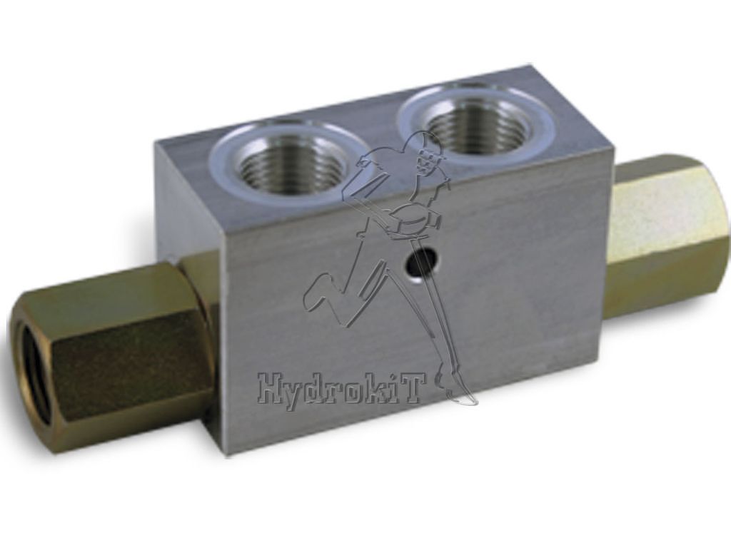Clapet hydraulique anti retour simple piloté 1/4 aluminium 12 l/min 350 bar — free download