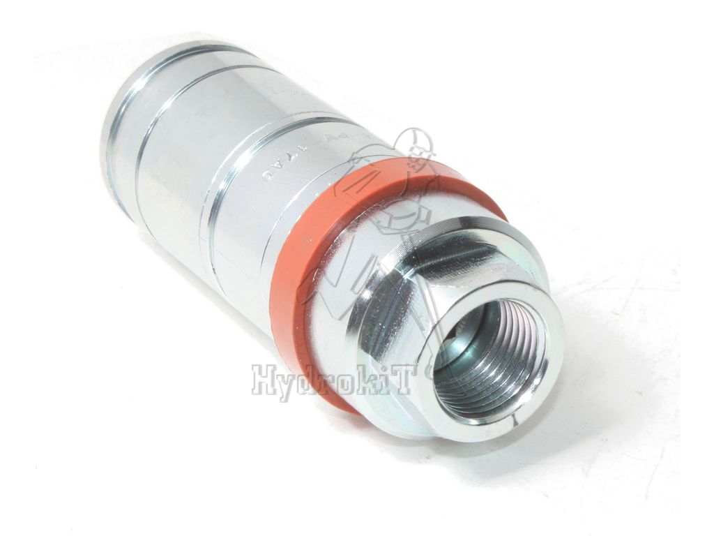 Coupleur Rapide à Clapet Mâle 1/4" - Modèle FASTER NV 14 GAS M, Pour Usage Agricole, Pression Max 350 Bar