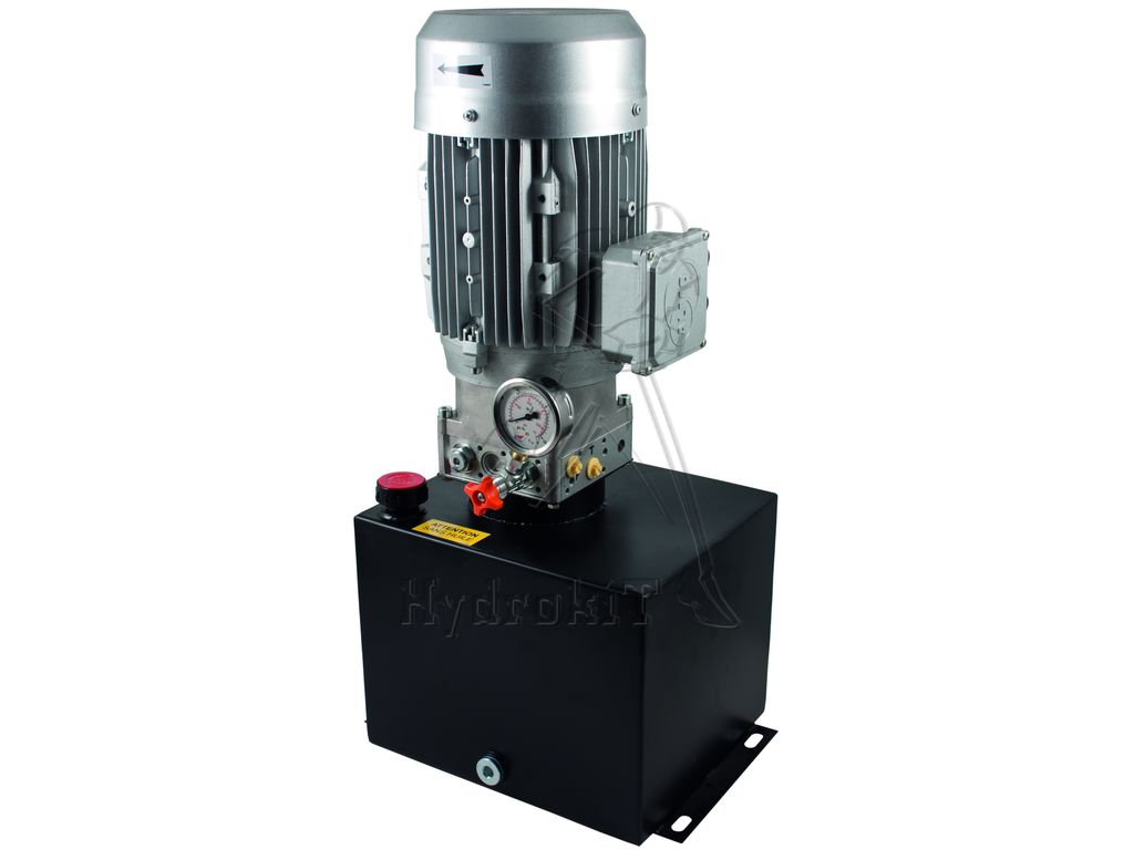 Groupe Hydraulique 2,2 KW Pompe 10L 2850 Tr/min Pression 18 MPa - Pour Camion Basculant Grue Levage 220V