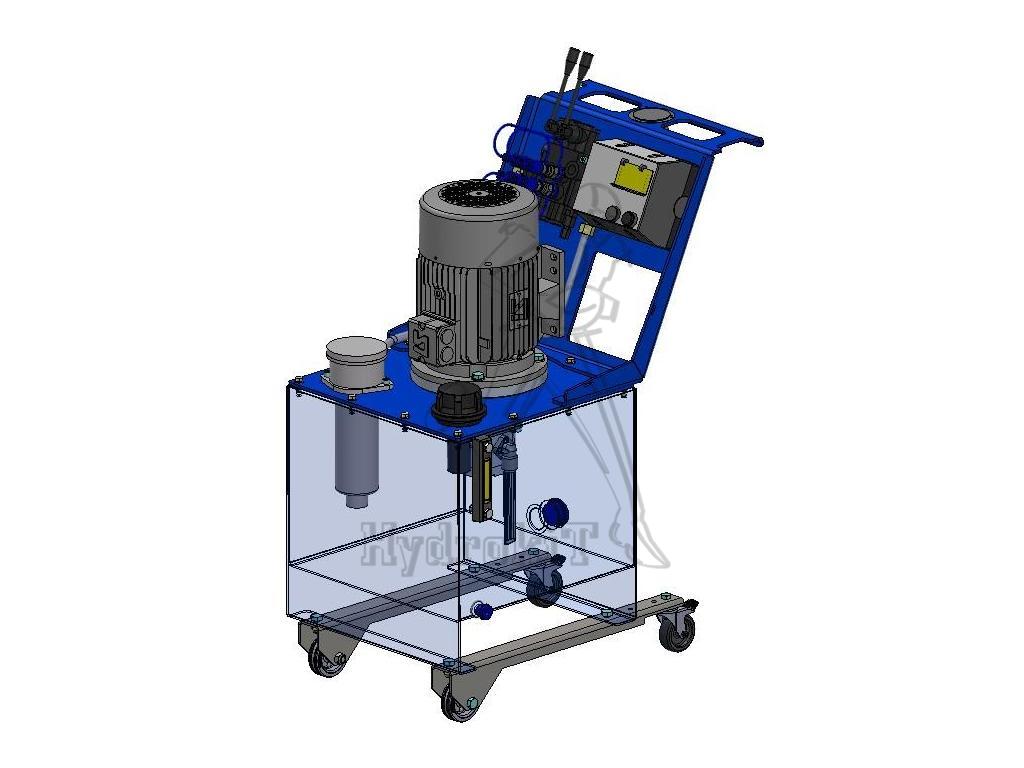 Centrale mobile GH15 - 7.5KW Triphasé - réservoir 50L - distri 2DE manuel