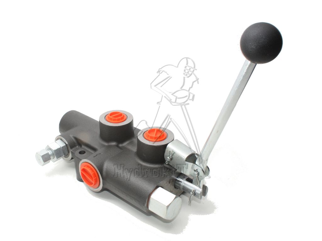 Distributeur fendeuse 80l/min 1DE double vitesse butée pression