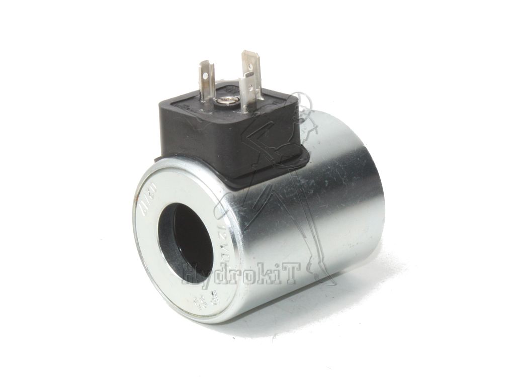 Magnetspule 12 V DC, Bauform W, Steckergröße 3 (MAGW12V=) - - Pneumatik - Hydraulik - Industriebedarf