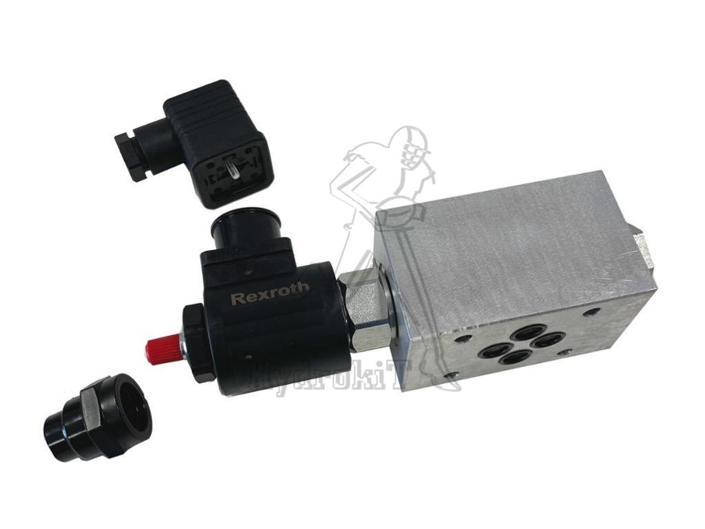 Électrovanne Hydraulique CETOP 3 - DSG-3C2-N-01-D24, 4/3, Neutre Fermé, 24VDC, Marque Hydromot, Neuf