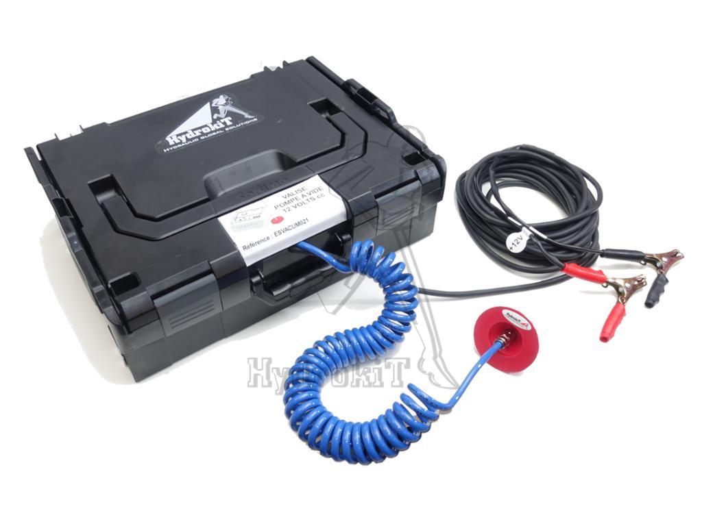 Pompe à Vide Électrique 12V Pour Voiture - Portable - Argent - Neuf