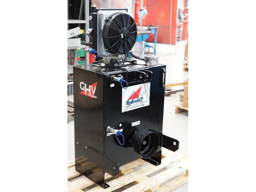 Kit Troisième Point Hydraulique - 600-855mm Avec Flexibles Et Raccords Rapides - Pour Tracteurs