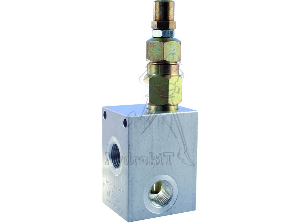 Limiteur de pression hydraulique simple 3/4 - 5 à 50 bar