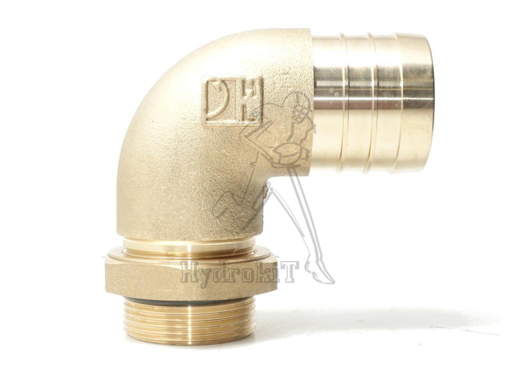 Raccord Mâle 2" Cannelé Ø50mm - Polypropylène Renforcé | Cuves IBC 1000 Litres