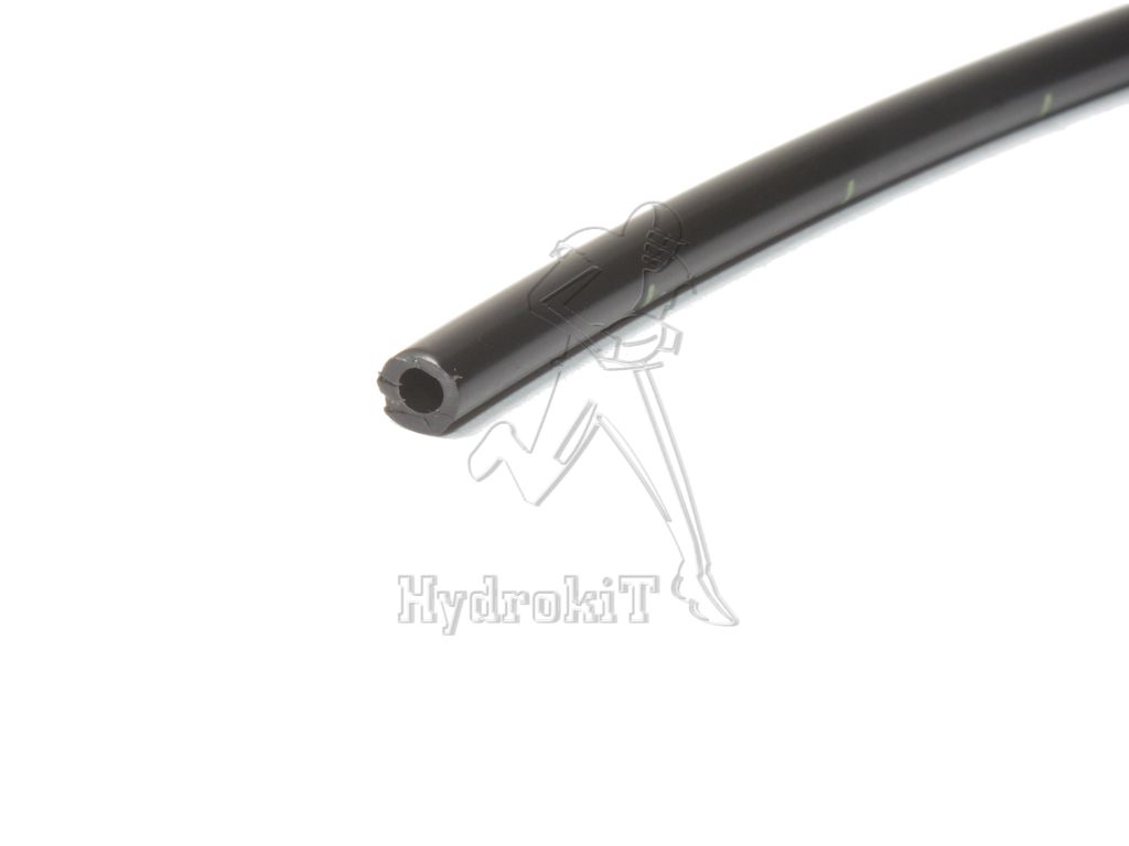 Sourcing Map Durite Tuyau Huile Graissage 4mm ID X 6mm OD 5m - Caoutchouc Noir Résistant