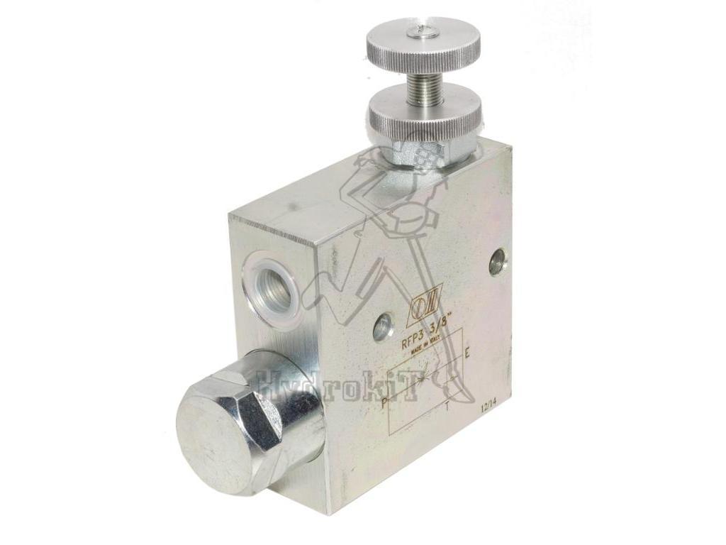 Régulateur de débit hydraulique 3 voies RFP3 3/8” OM — free download