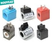 Schwarz/weiße Magnetspulen