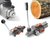 Spool valves for log splitter