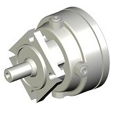 Frein négatif moteur orbital