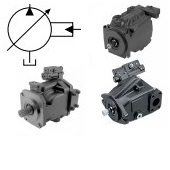 Variable displacement piston pumps