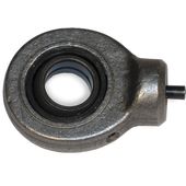 Round industrial ball joints