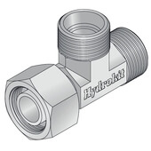 Té tournant renversé