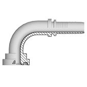45° elbow SAE 3000 PSI flange