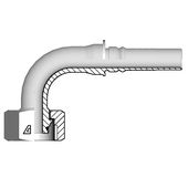 Female 90° DIN 24°