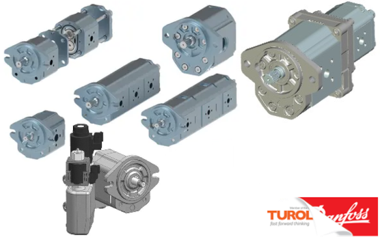 Pompes et moteurs à engrenages Danfoss GR1 GR2 GR3 GR4