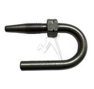 Nipple à visser coudée 180° pour tuyau de graissage Ø int 4.1mm - 6L 6LL