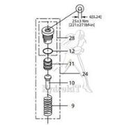 Kit réduction de pression pour PVP - PPRV - 25BAR - pilotage PVH