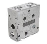 Section PVG32 préparée pr valve anti-chocs ac balance de pression + limiteur de pression LSA/LSB