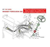 Remplacement direction assistée sur Massey Ferguson 260