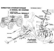 Direction hydrostatique Renault 32.12D 32.14D