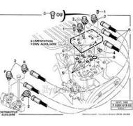 Plaque d'alimentation pour assistance de relevage FORD