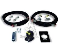 Entraînement hydraulique vis à engrais ou céréales - valves