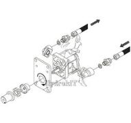 Kit turbine semoir 4000tr/min avec flector diamètre 25 mm