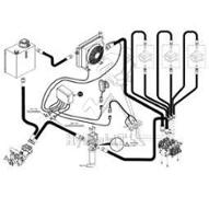 Entraînement hydraulique 3 turbines semoir Maschio Gaspardo Gigante - sans moteurs