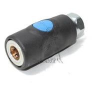 Coupleur pneumatique femelle ISO B - Ø6 - femelle G1/4 BSPP