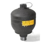 Accumulateur à membrane 0,750L - max 330bar - G1/2 - P0=140bar - M33x150
