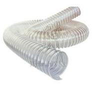 Gaine aspiration/refoulement Ø140 P.U.R PROTATE translucide - armature acier - Ep 0.9mm