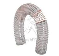 Gaine d'aspiration/refoulement Ø180 P.U translucide - armature acier/cuivre - Ep 0.7mm