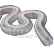 Gaine d'aspiration/refoulement Ø200 P.U.R translucide - armature acier/cuivre - Ep 0.4mm