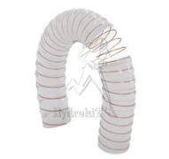 Gaine d'aspiration/refoulement Ø203 P.U translucide - armature acier/cuivre - Ep 2.3mm