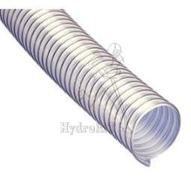 Gaine d'aspiration/refoulement Ø25 P.U.R translucide - armature acier - Ep 1.4mm