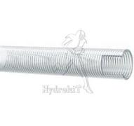 Tuyau d'aspiration/refoulement Ø25 PVC translucide Alimentaire - armature PVC